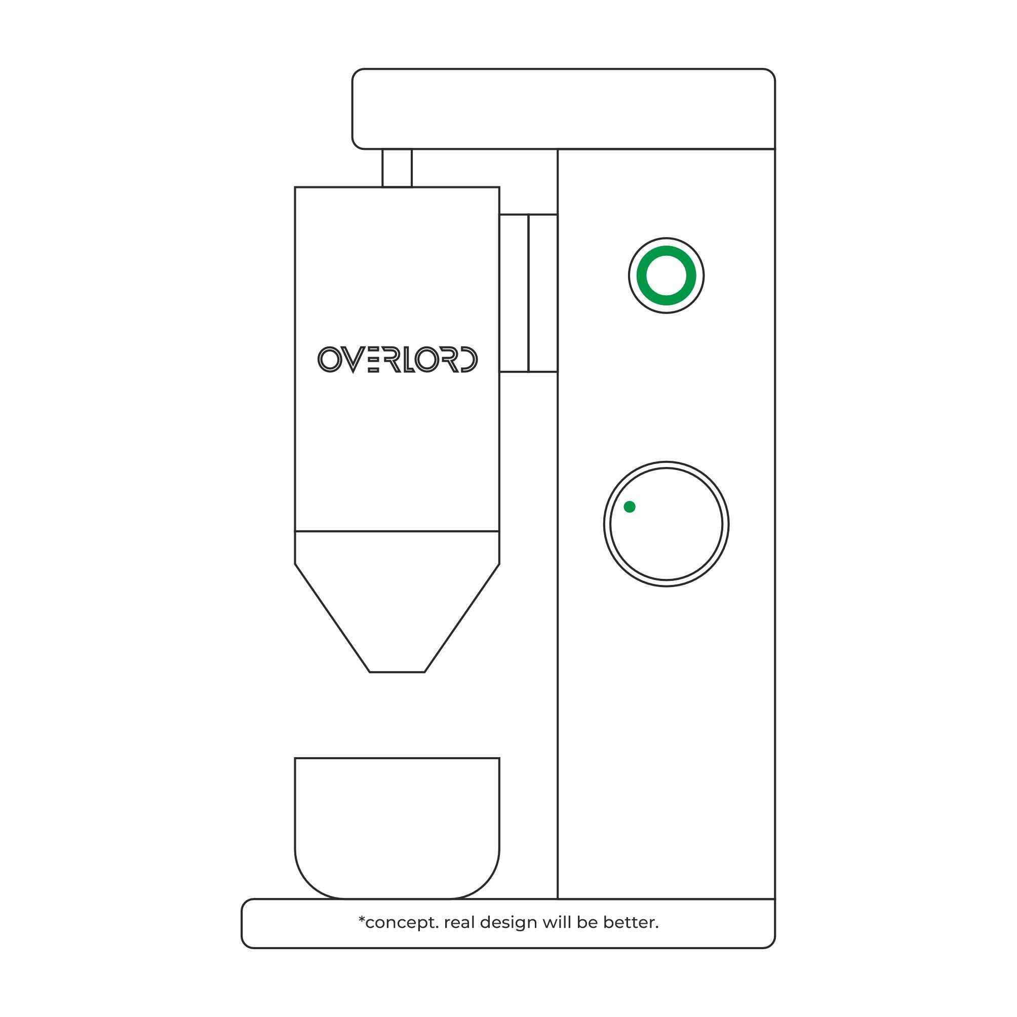overlord coffee grinder electric